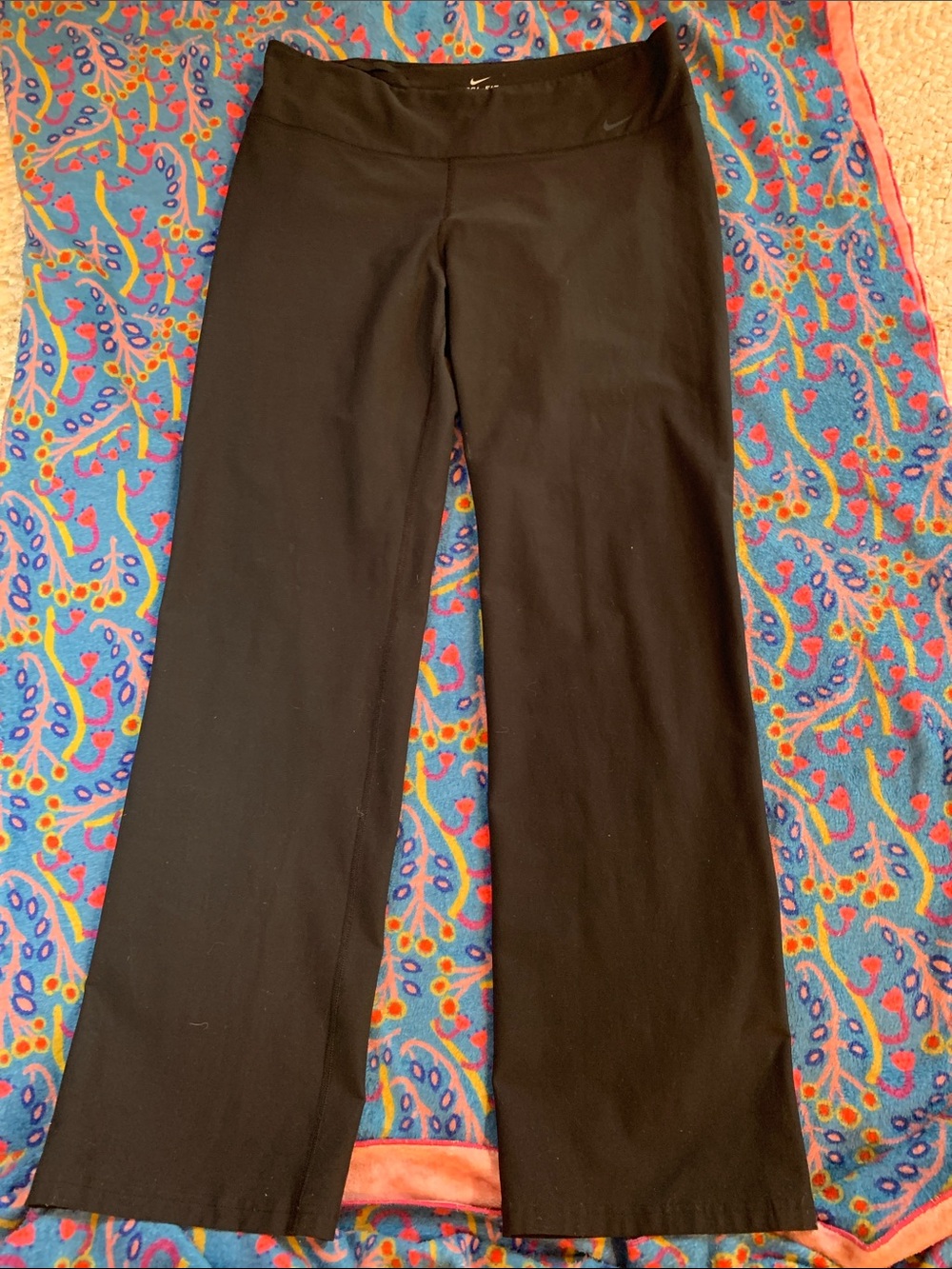 NWOT Nike Dri-Fit Black Wide Leg Yoga / Athletic Pants